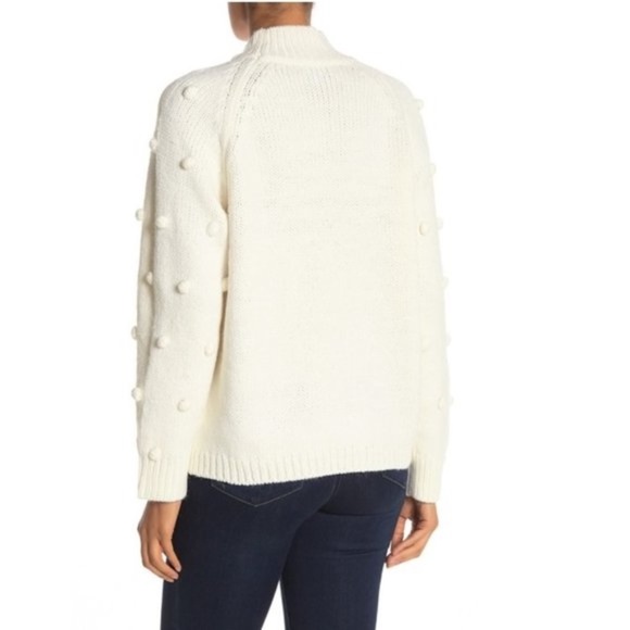 CeCe by Cynthia Steffe Pompom Sweater - Picture 2 of 6